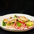 Cream stone Chicken Kabob