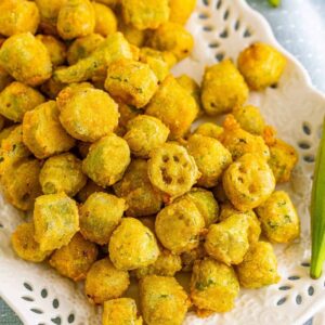 Fresh Okra Fry