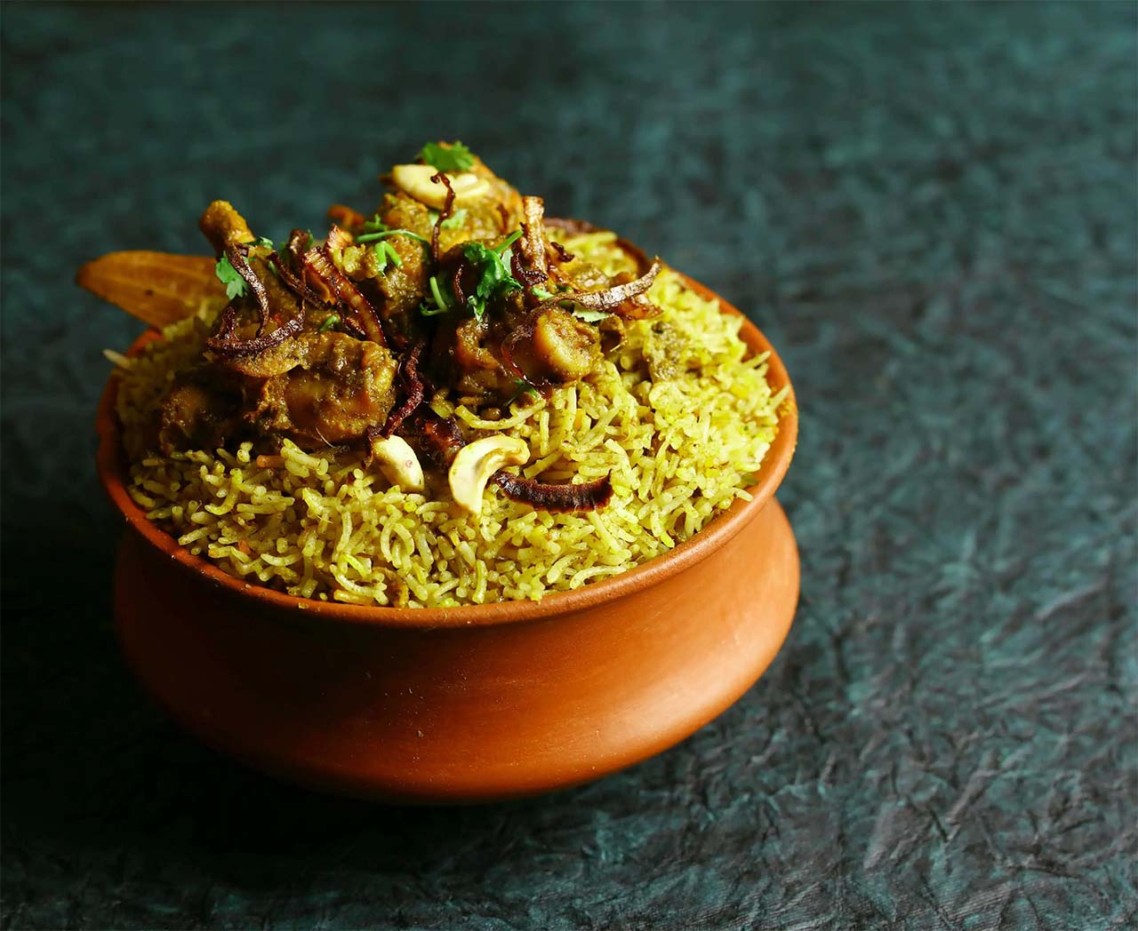 Gongura Chicken Biryani