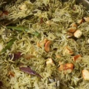 Gongura Paneer Biryani
