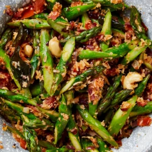 Green Beans & asparagus Thoran