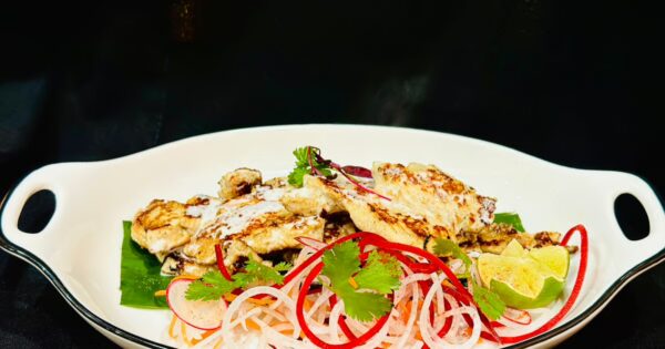 Cream Stone Chicken Kebab