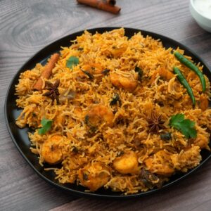 MPLR Shrimp Biryani