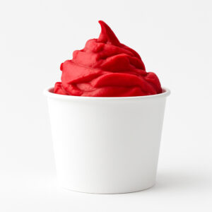 Baked Yogurt with Red Velvet Sauce